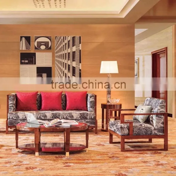 Modern Used Hotel Sofa With Coffee Table IDM-S073