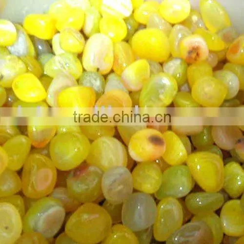 Natural Rock Yellow Agate Tumbled Stone