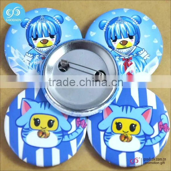 2015 Guangzhou Factory Sales Cartoon Printing Badge Low Button Tin Badges photo-4