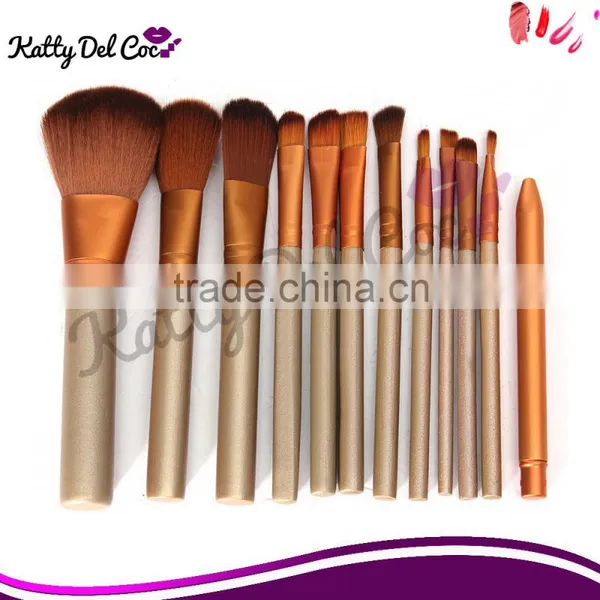 12pcs Naked Make up Brushes Professional Manufacturers China photo-2