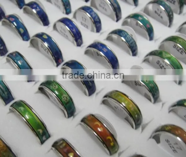 Factory Direct Sale Changing Color Mood Ring photo-2