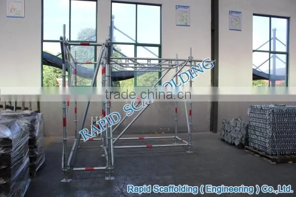 Construction Building Materials Ringlock System Scaffolding photo-2