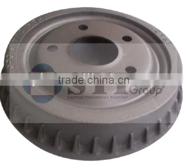 Grey Iron Auto Brake Drum