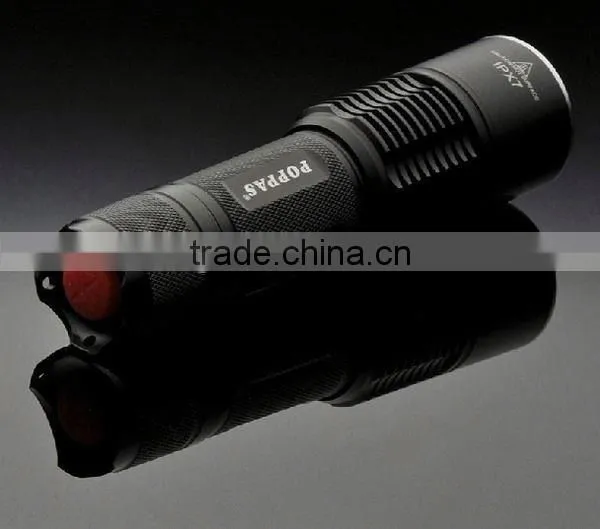 F13 High Power Aluminium Body Rechargeable Battery Light Torch photo-6