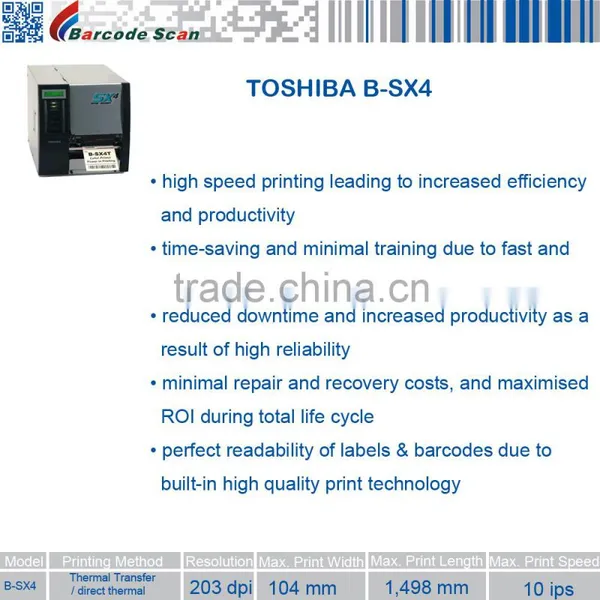 Barcode Printer TEC BSX4T Label Printer Thermal Transfer Printer photo-2