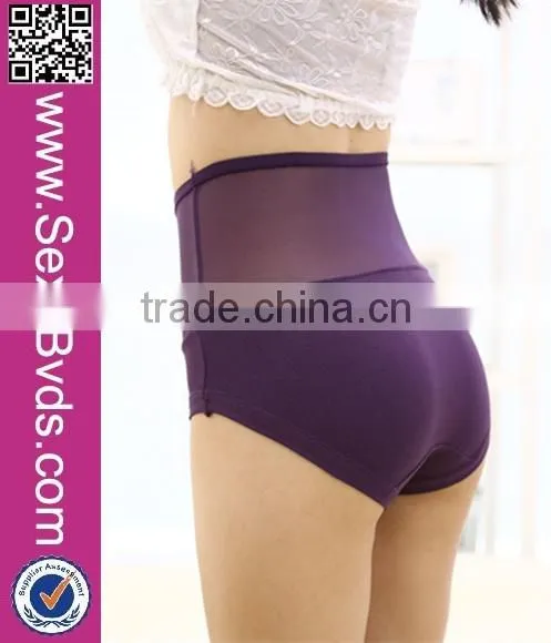 2015 New Hot Sale Breathable High Waist Women Panties Purple photo-4