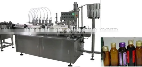 Automatic Spray Liquid Filling and Capping Machine