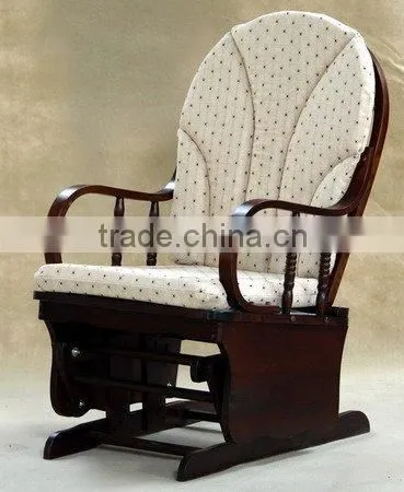 2013 Baby Woodn Glider Chair With Ottoman