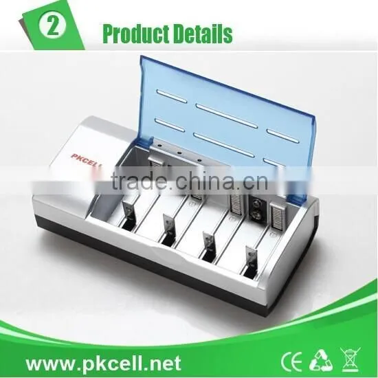 Standard 8182 Battery Charger for AA/AAA/C/D/9V Sizes