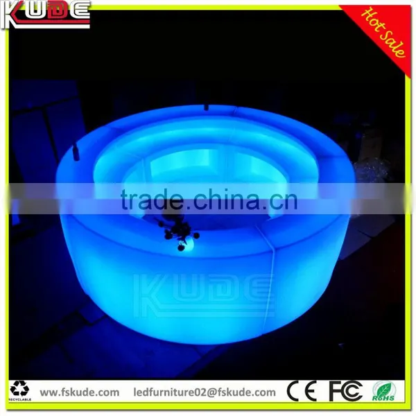 2016 New Illuminated Circle Combied Bar Counter With LED Light up photo-2