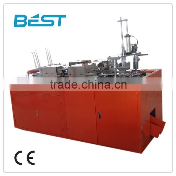 Paper Food Box Pizza Folding Machine photo-6