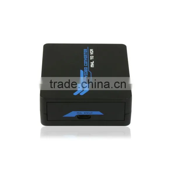 Sound Quality Mini MHL To VGA + 3.5mm AUDIO/SPDIF Converter for Samsung Series photo-3