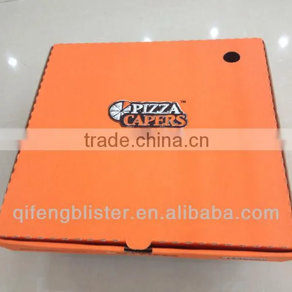 Customized Disposable Kraft Pizza Box/different Size Disposable Kraft Pizza Box With Logo photo-2