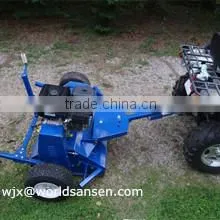 Flail Mower Pull Tow Behind Quad ATV, Gasoline ATV Lawn Mower With 13-15hp Engine Electric or Handle Start photo-6