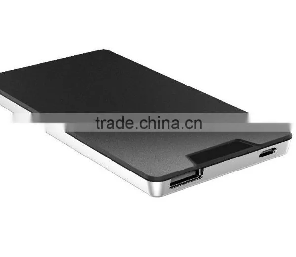 TRUSDA Hot New Arrive Super Thin 7.45mm Power Bank 3000mAh Aluminum Surface Mobile Charger With Li-Polymer Cell for Smartphones photo-4