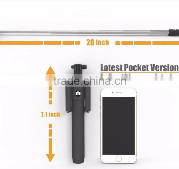 3.5mm Wireless Monopod Selfie Stick photo-5