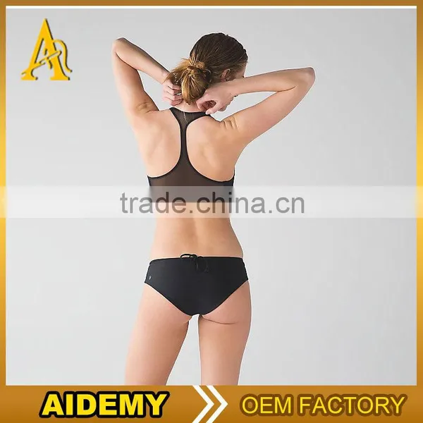 Sexy Yoga Bra And Panty Set Teenager Gril Bra And Underwear Sports Bra Panty Set photo-2