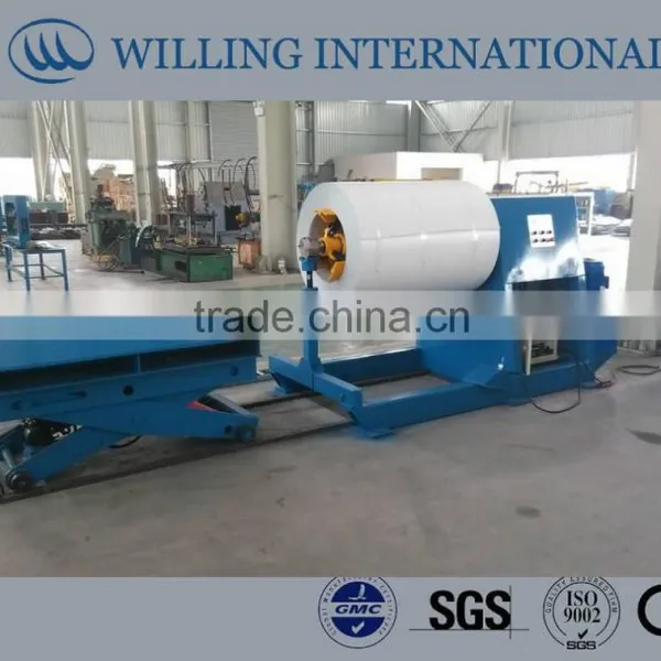 Steel Coil Automatic Hydraulic Uncoiler, Steel Coil Automatic Hydraulic Decoiler photo-2