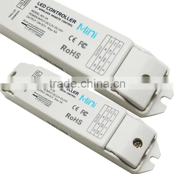 Hot Sale Mini RGB Led Strip Controller M7 Remote With M3-3A Receiving Controller photo-5