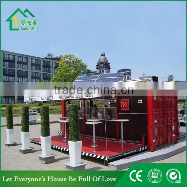 Ready Made Shipping Container House Prefabricated Showrooms Prefab Container Cafe for Sale photo-6