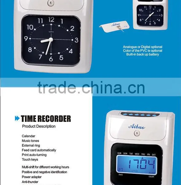 Amano Time Recorder and Electronic Time Recorder Nideka