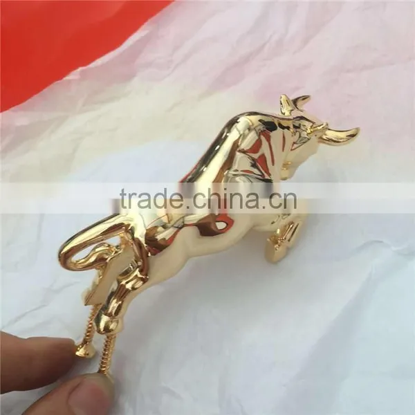 Cow Shape Style Advertising Artwork in Real Gold Plating and Chrome Plating photo-2