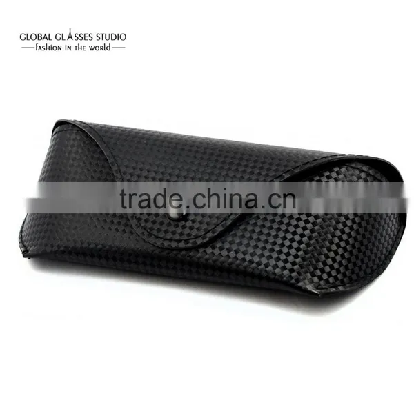 Sunglasses Case Durable PU Leather Glasses Case Eyeglasses Storage Holder Box Bag Black 170*70*40mm Case003 photo-4