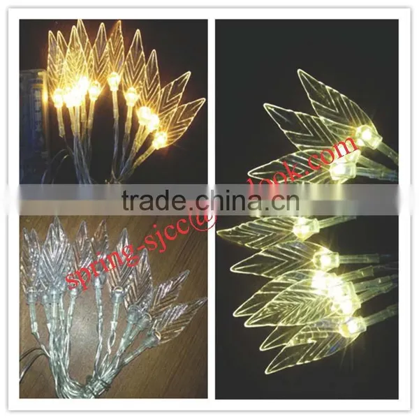 Holiday Leaf LED String Light for Christmas Decoration photo-2