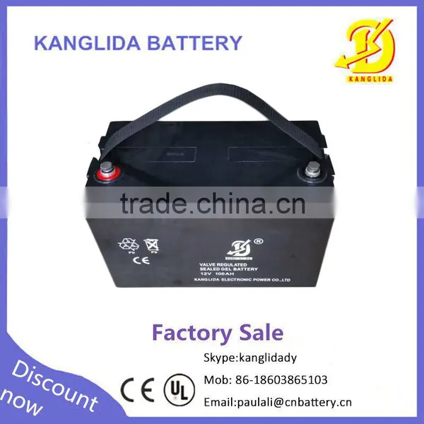 12v 100ah hot sale 100 amp storage solar battery china manfacurter
