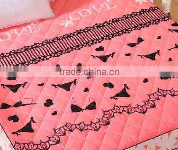 Cool Patterned TPU Laminated Waterproof WAterbed Mattress Pad photo-6