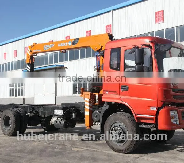 6.3ton Crane With Straight Arms, SQ6.3S3, Hydraulic Crane on Truck. photo-3