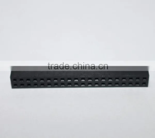 2.0mm Double Row Straight Female Header 2~40 Pin photo-3