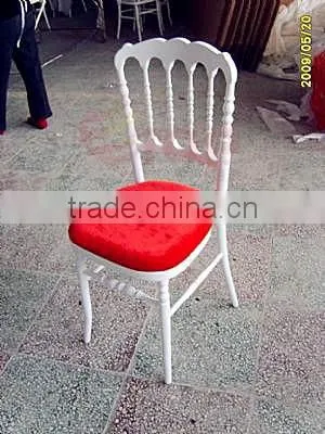 White Wood Banquet Chairs photo-4