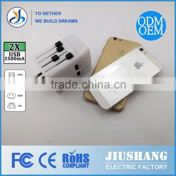 A003 In 2014 the Most Consumers Like Electronic Gifts Pins Convertible to Many Countries Philippines Travel Plug Adapter photo-3