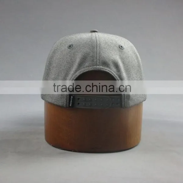 Custom 100% Cotton Twill 7-panel Snapback Cap With Embroidery Logo photo-4