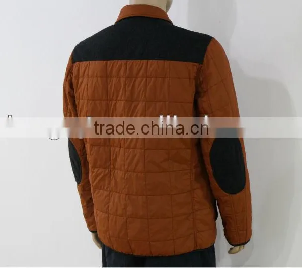 Men's Long Sleeve Orange Latest Fashion Jacket Antumn photo-3