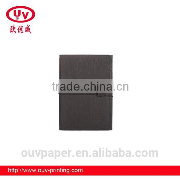 A5 Leather Cover Paper Notebook Elastic Book Agenda Journal Organizer photo-3