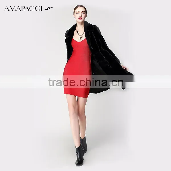 2015 Popular Winter Real Mink Fur Coat for Womens photo-5