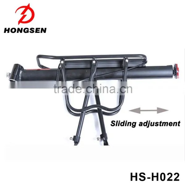Aluminum Bike Cycling Rear Carrier Cargo Rack Seat Post Quick Release Mountain Bike