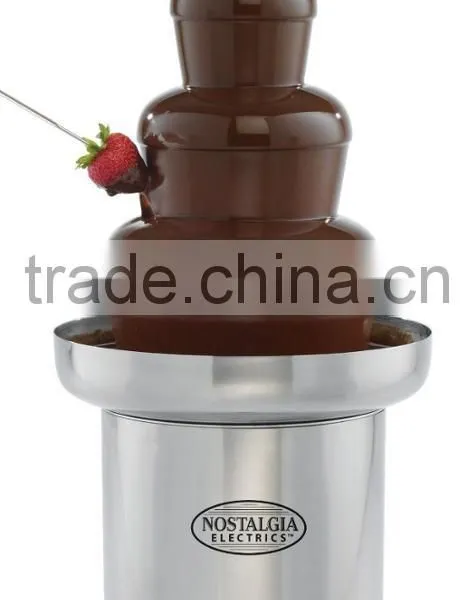 Electrics Commercial Stainless Steel 110v/220v Chocolate Fountain Chocolate Fondue Fountain photo-2