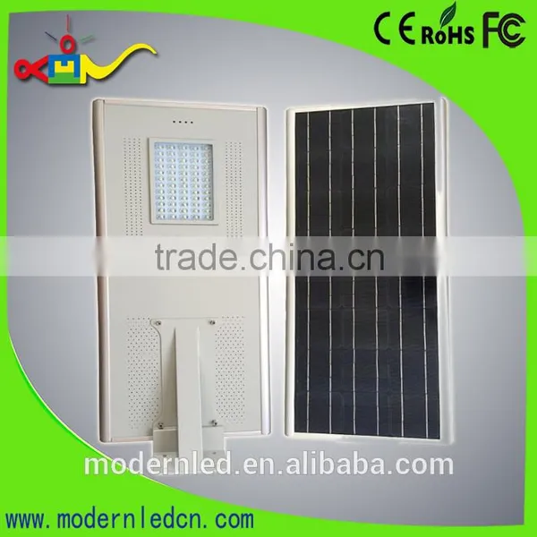 Solar Led Light All in One Solar Led Street Light18w 1800lm With IR Sensor and Light Contorller photo-6