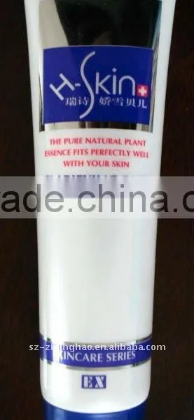 Face Clearning Plastic Cosmetic Tube