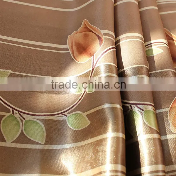 2016 Summer Color Blackout Curtain ,luxury Polyester Fabric Twill for Living Room photo-6