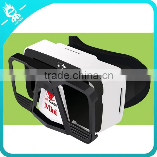 2016 Virtual Reality Cardboard 3D vr Headset vr Case With Bluetooth Remote Controller photo-2