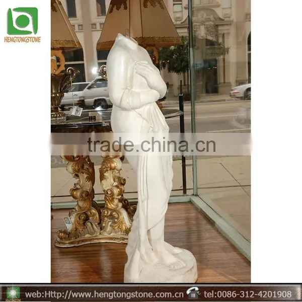 Marble Girl Outdoor Garden Sculpture photo-3