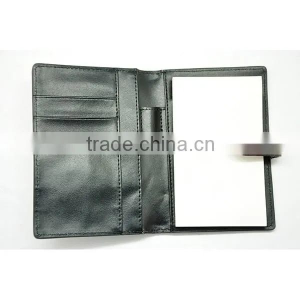 Memo Pad in Leather Jacket and With Pen Attached photo-5