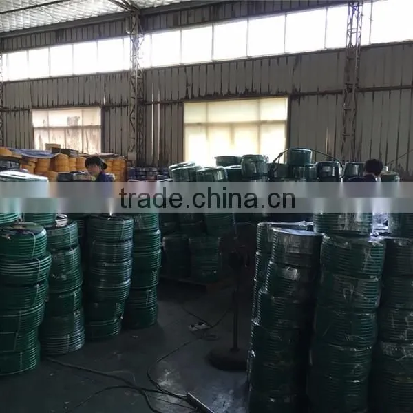 PVC Plastic Hose With Brass Fittings 1/2'' 5/8'' Garden Hose Pvc Spiral Flexible Hose photo-6