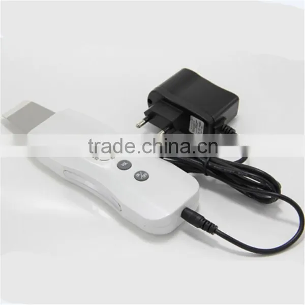 Hot Sale Portable Homeuse Ion Ultrasonic Skin Scrubber Device for 2016 photo-4