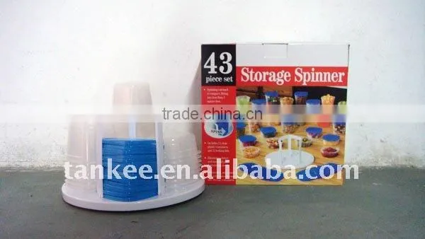 Smart Spin 49 Piece Compact Storage