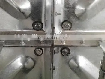 Factory Price 4 Layer Tank Galvanized Sectional Steel Water Storage Tank photo-3